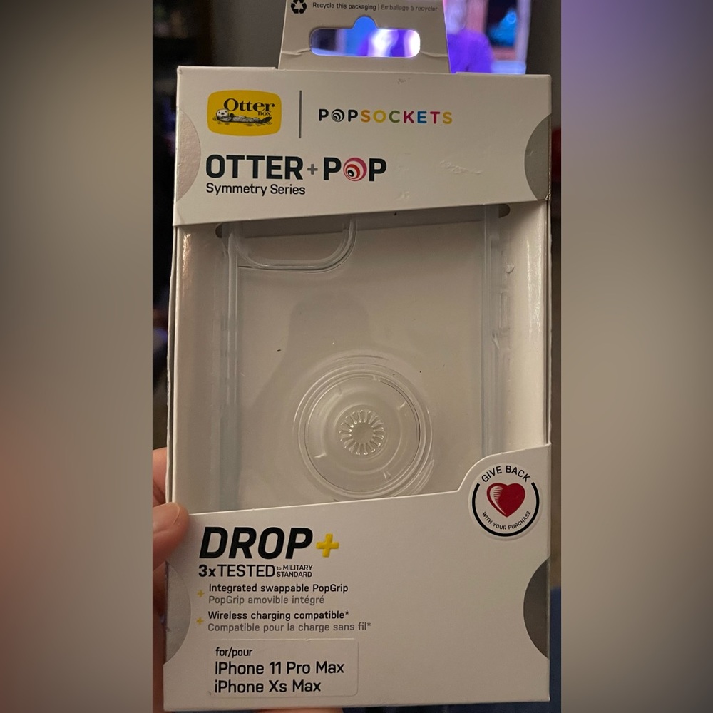 Otter+Pop Symmetry series pop socket for iPhone 11 Pro Max Otterbox PopSocket